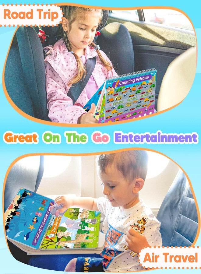 Gagule Toddler Busy Book Preschool Learning Activities, Montessori Educational Toys for 3 4 year old Boy Girl Gifts, Tracing Coloring Activity Books for Kids Ages 3-5, Autism Sensory Travel Toys for Toddlers - Image 5